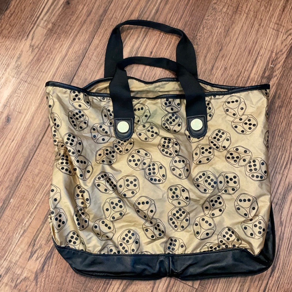 Vintage Betsy Johnson Betseyville packable tote